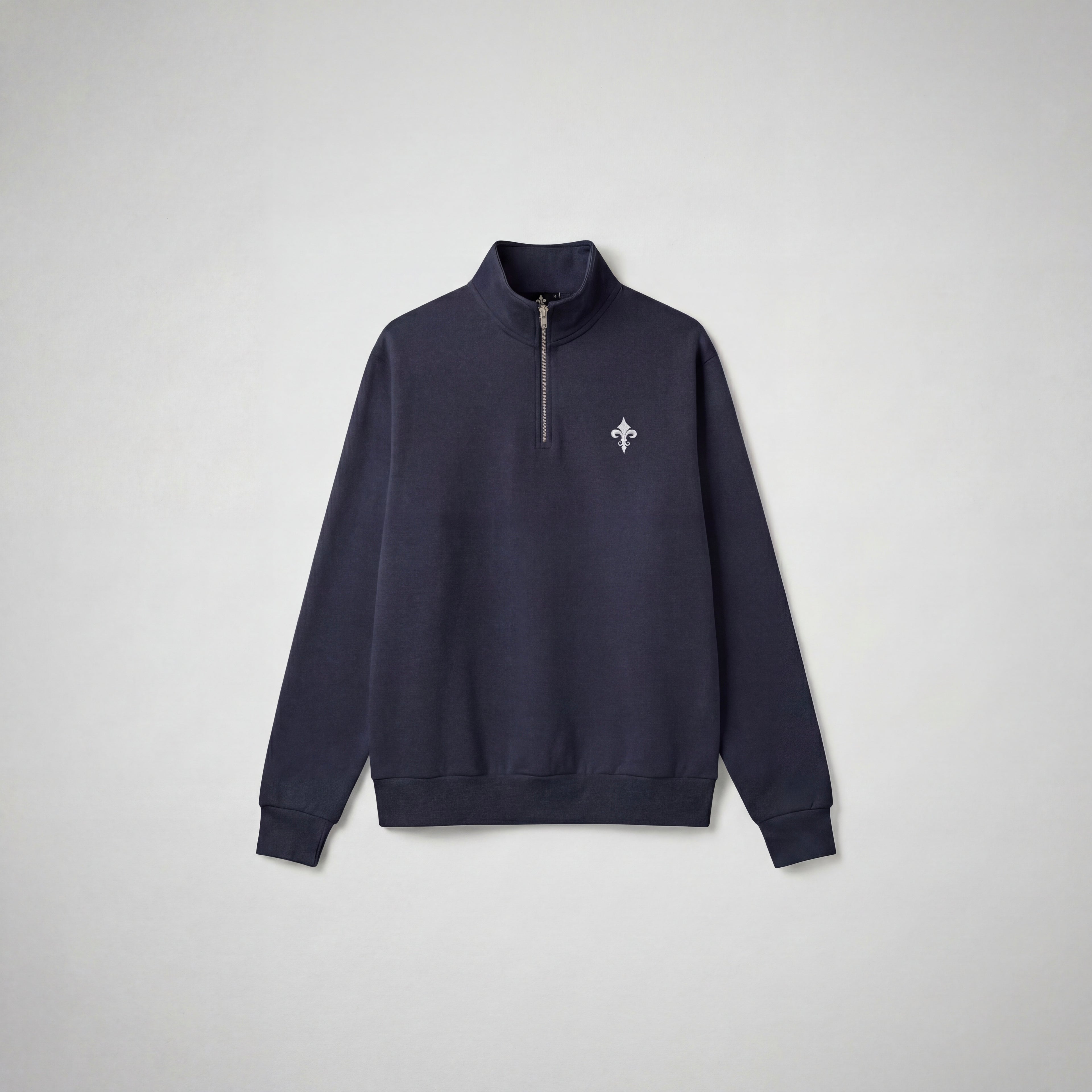 Loose Fit 1/4 Zip Pullover