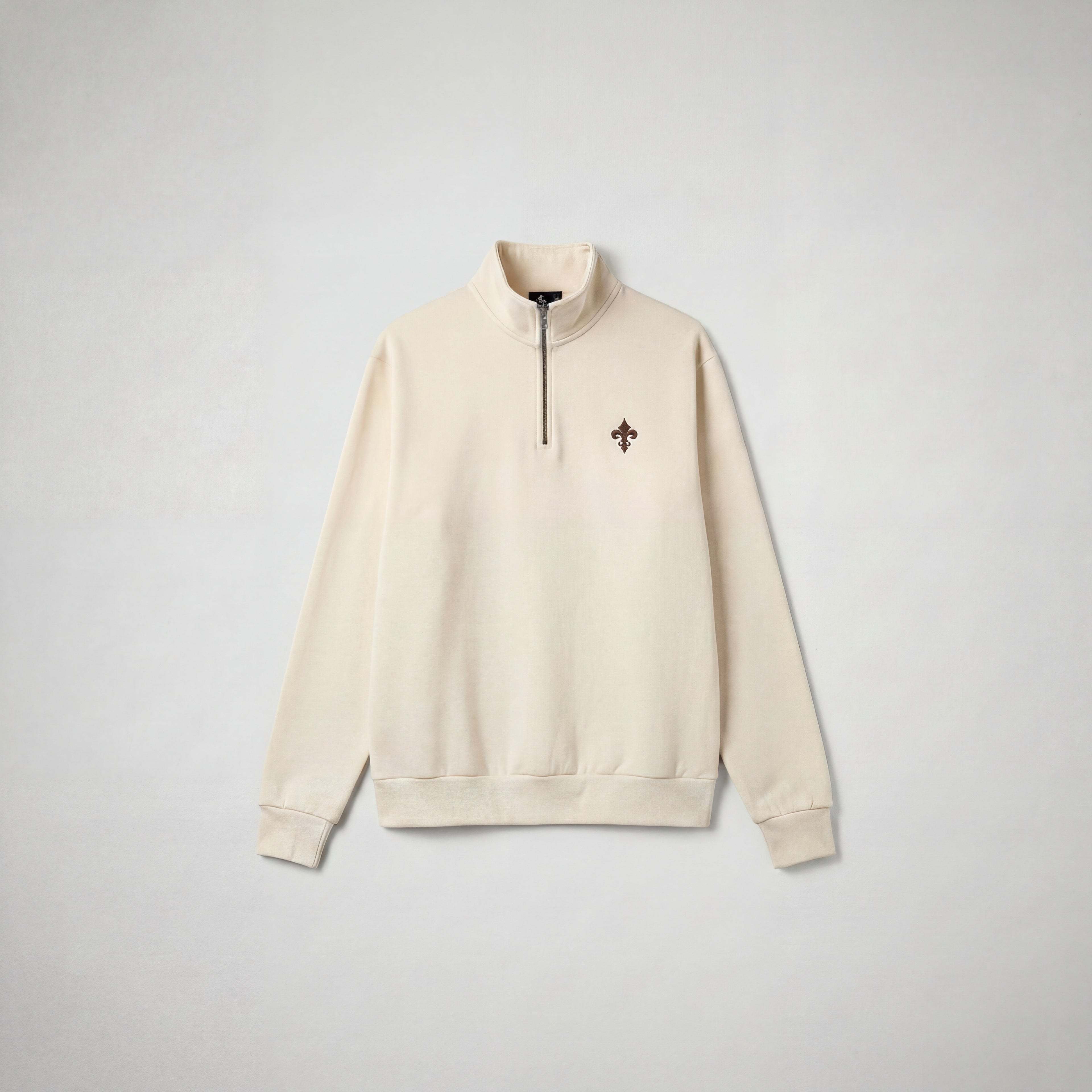Loose Fit 1/4 Zip Pullover